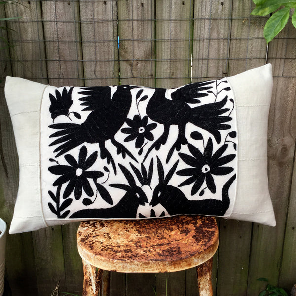 *Sale* 16x26 Otomi + Mex Embroidery Pillows