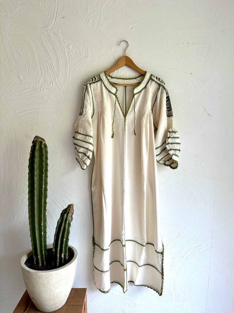La Sirena Embroidered Dress