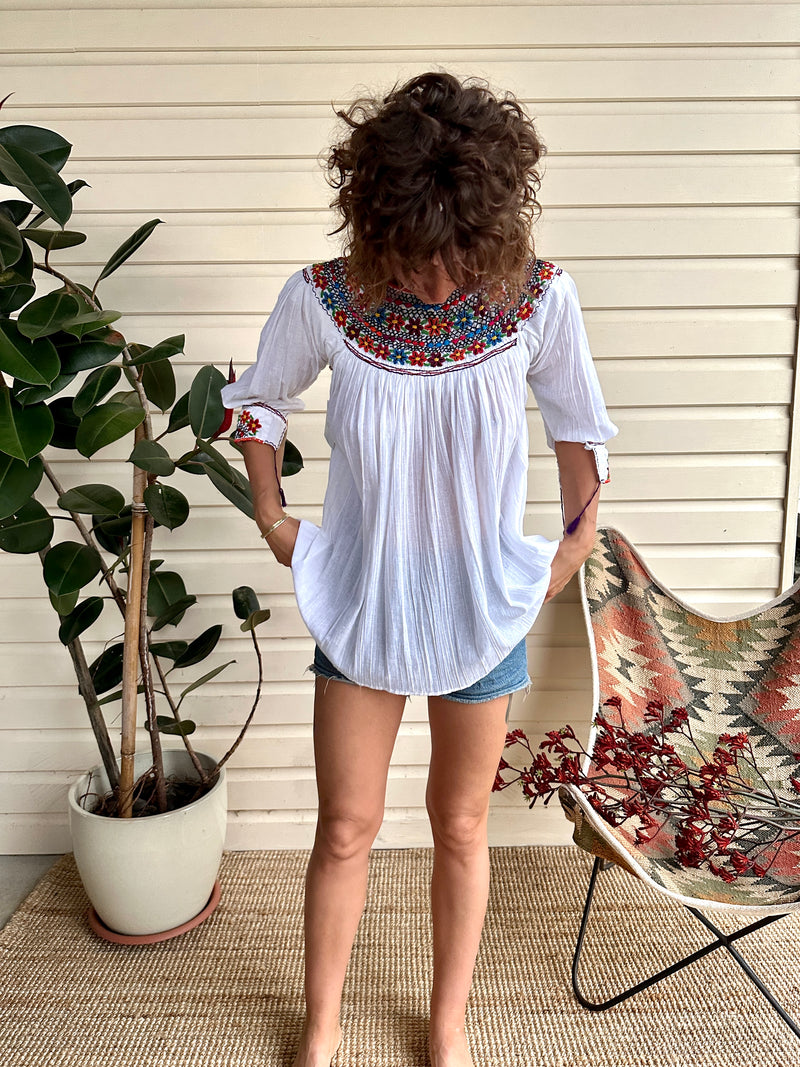 *Sale* Majo Embroidered Blouse