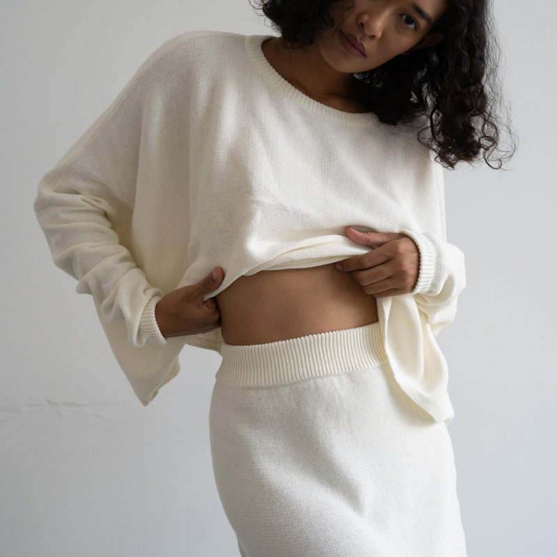 Avy & Co Nias Crop Sweater