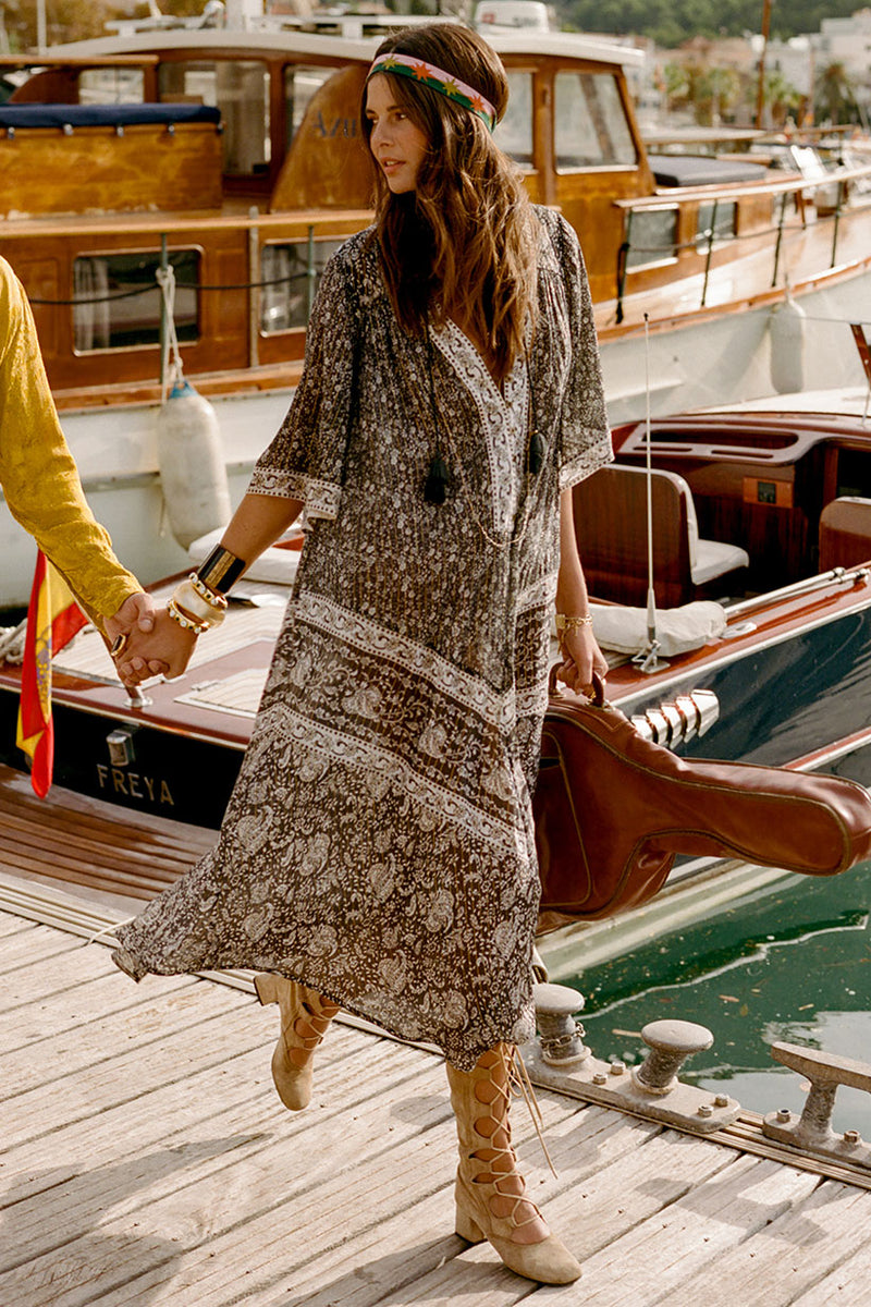 Spell - Little Bird Flutter Maxi Dress