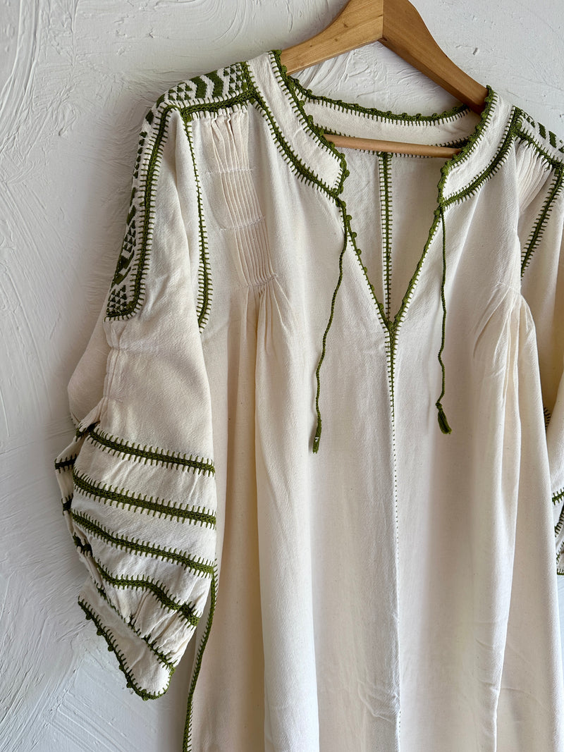 La Sirena Embroidered Dress
