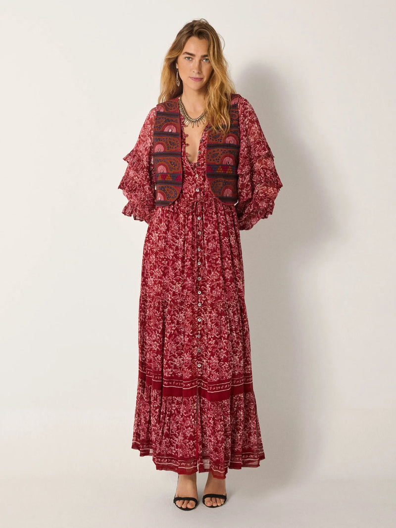 MH Harper Dress - Ruby