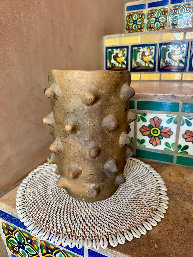 Oaxaca Spike Ceramic Vase - Large