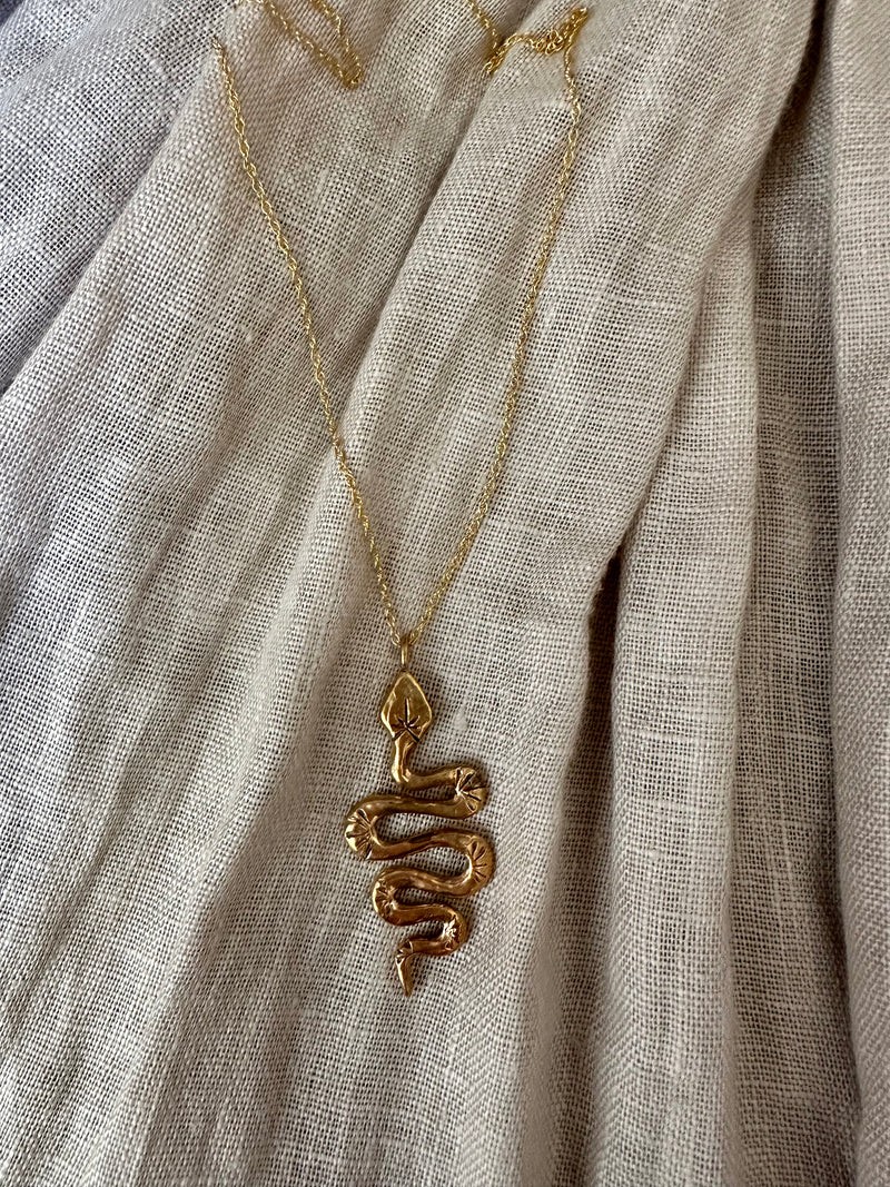 N+N Sacred Serpent Necklace