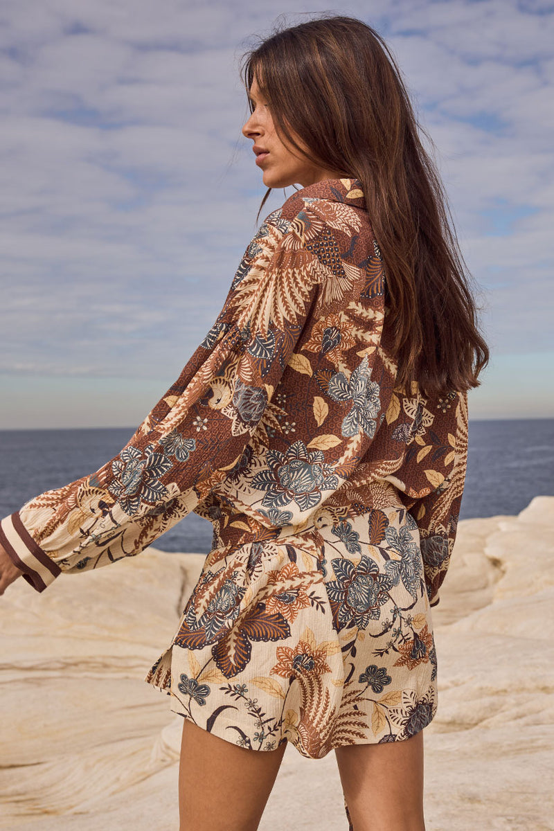 Spell Volcano Goddess Shirt Dress