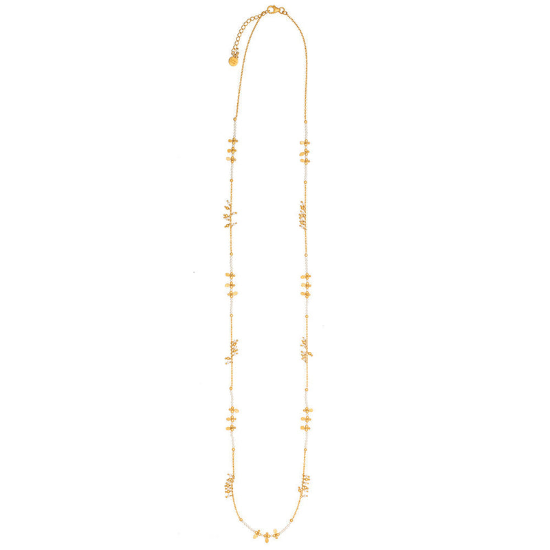 RT Long Gold Charm Necklace + more colors