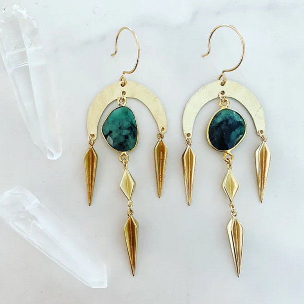 NAV Diya Earrings