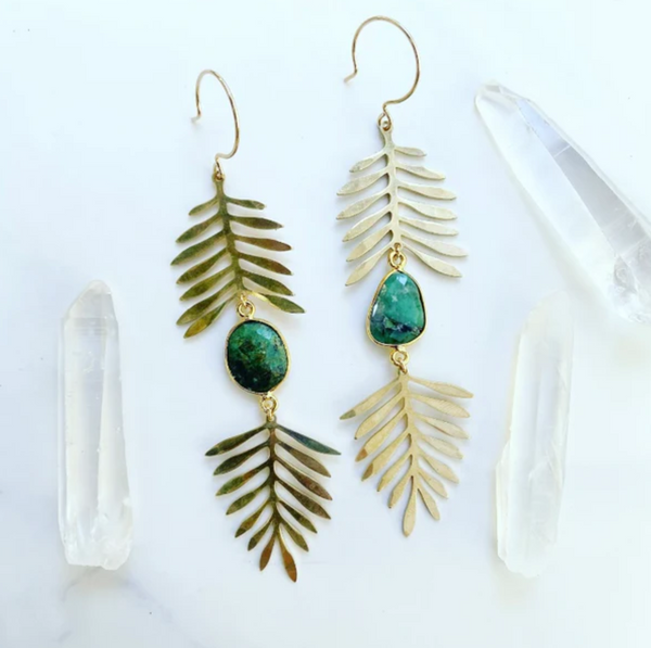 NAV - Emerald Flo Earrings