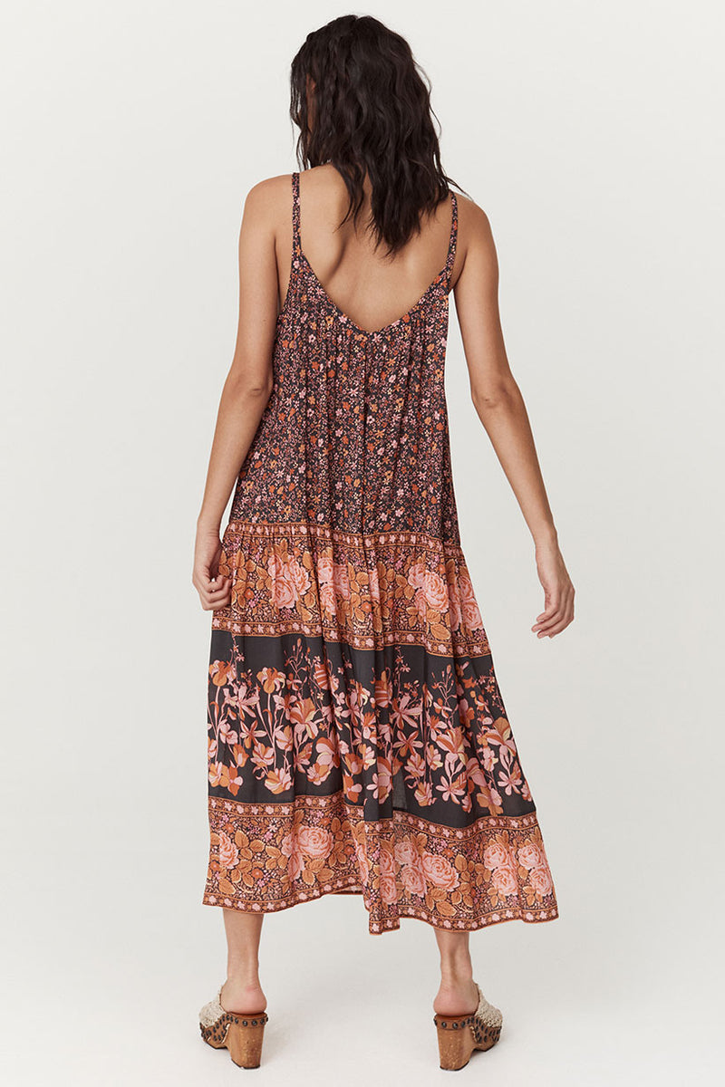 Spell LJ Strappy Maxi Dress - Balmy Nights