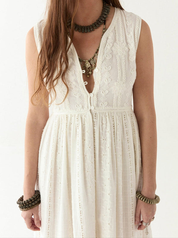 MH Amandine Dress - Pearl