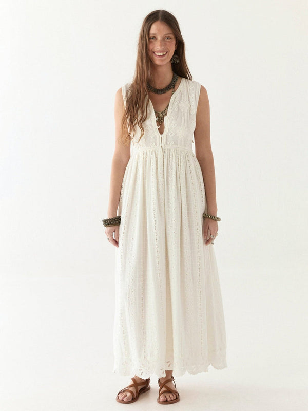 MH Amandine Dress - Pearl