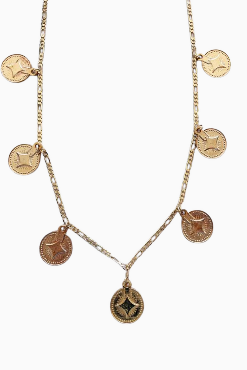 IL Indi Coin Necklace/Belly Chain
