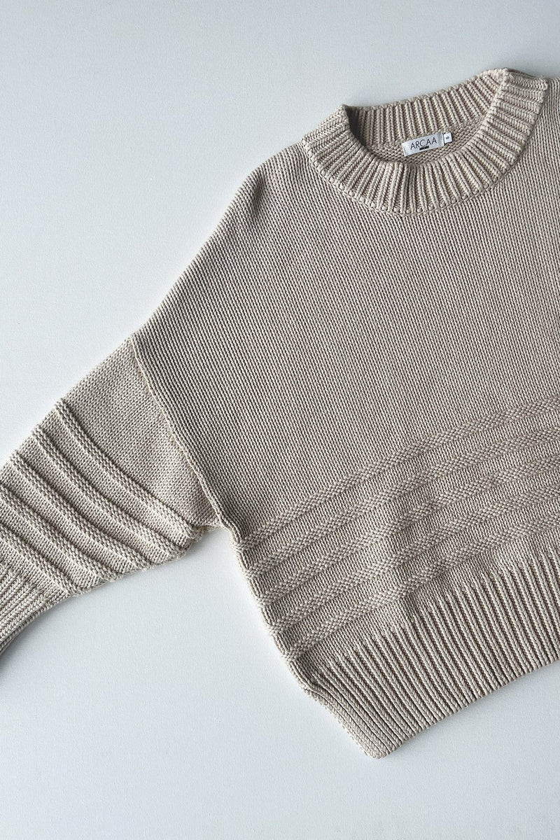 ARCAA Leroy Sweater - Sand