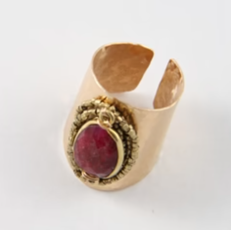 NAV - Brass Cuff Ring - more colors