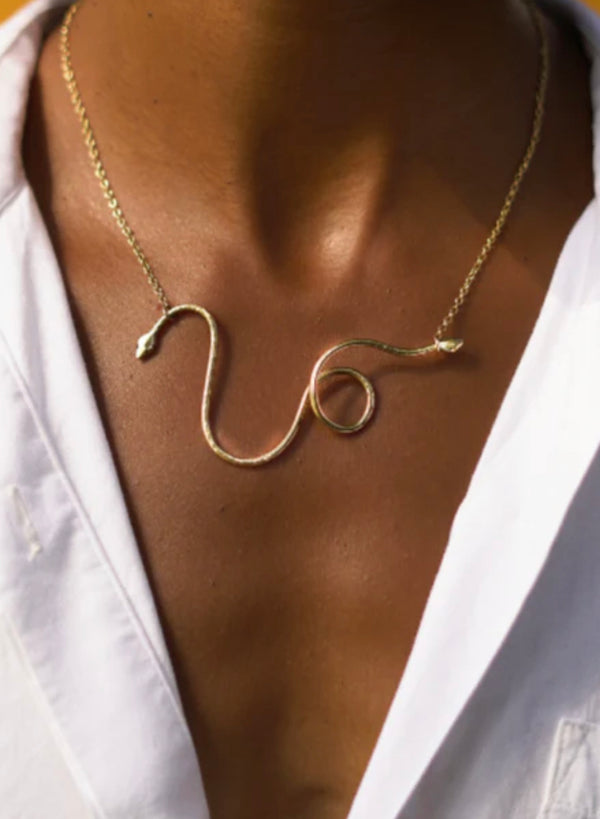 Zelik Serpentine Necklace